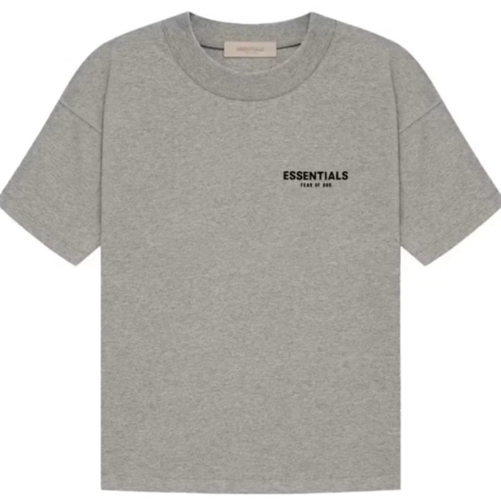 Fear Of God Essentials Short Sleeve Tee Dark Oatmeal (125BT212063F) Size S
